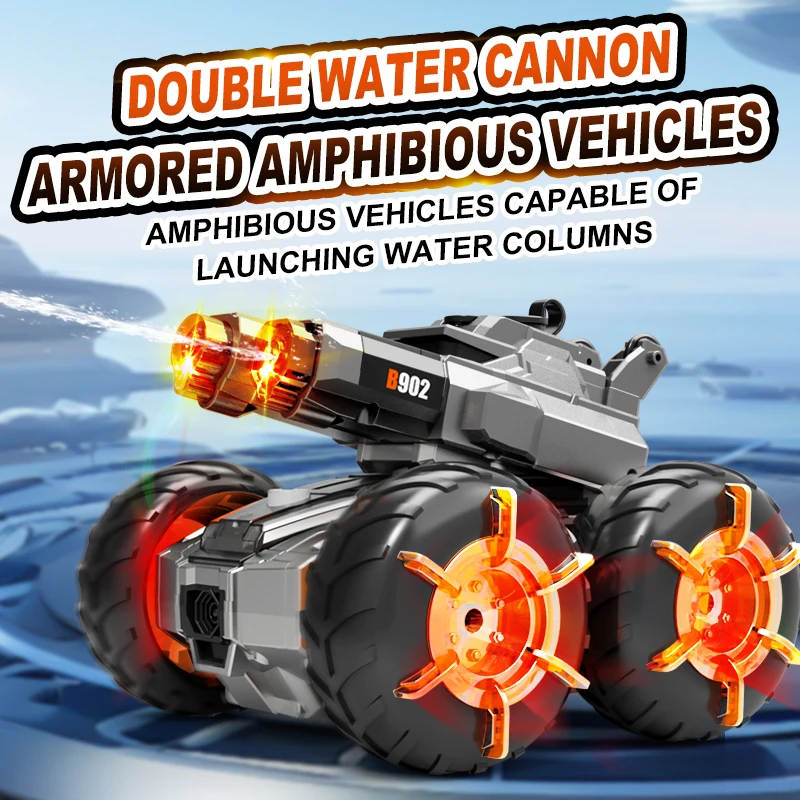 Drone Battery Alarm - 2.4G Dual Control Amphibious RC Tank