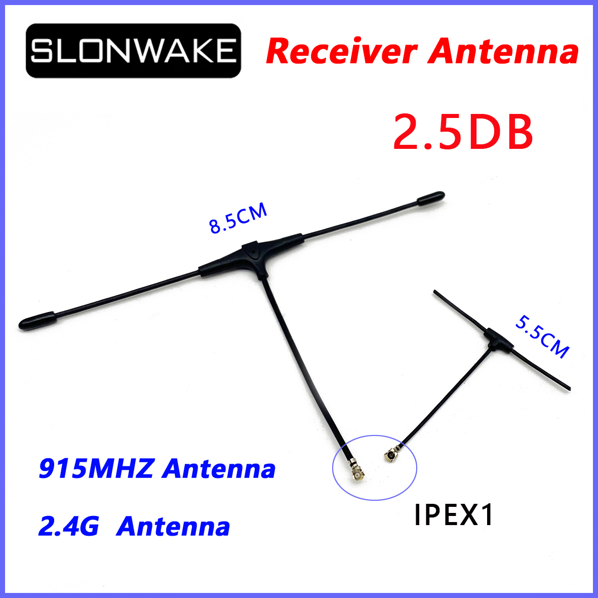 Tbs Fpv Tracer - 2.4G T omnidirectional Receiver Antenna 40MM/90MM