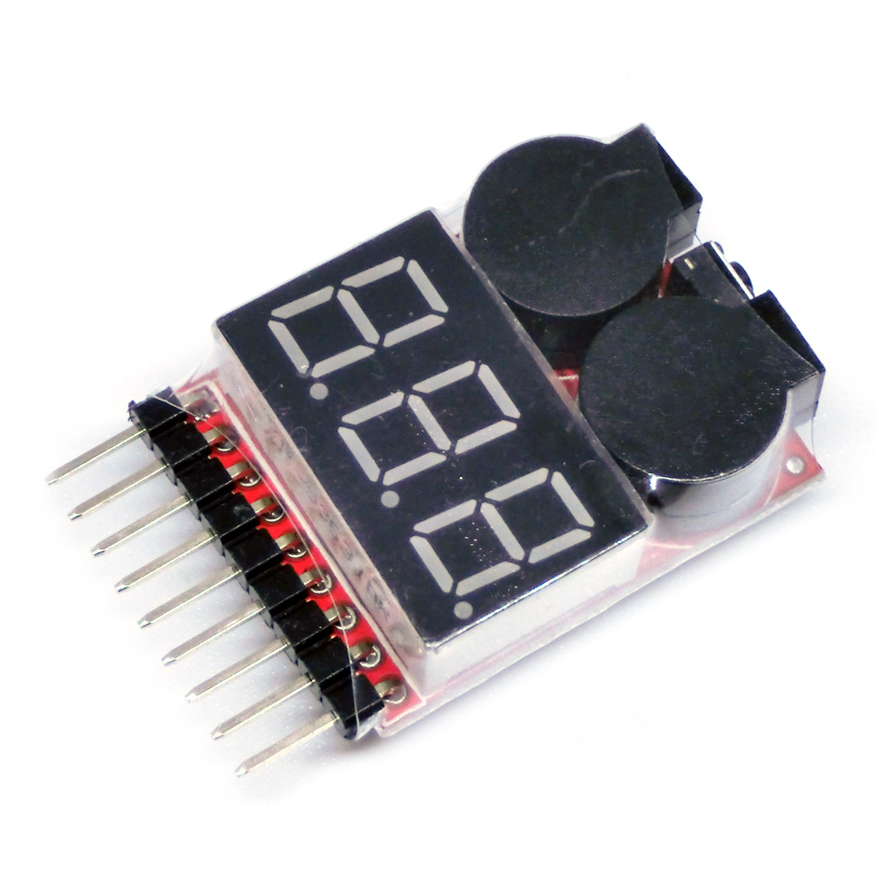 For 1S/2s/3s/4s/5s/6s/7s/8s Lo - Drone Battery Alarm 评论和价格