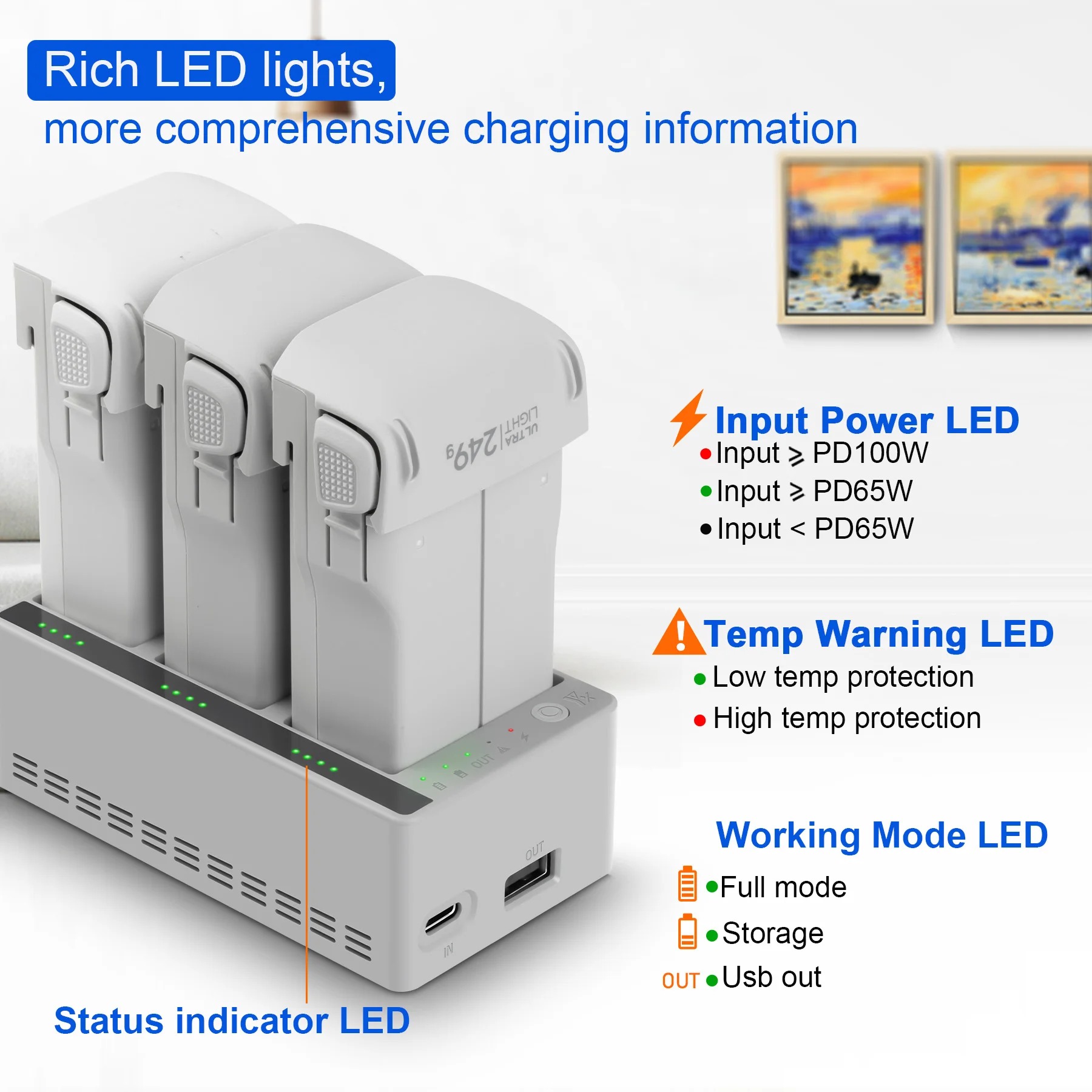 For DJI LITO 1/X1 Drone Batter - Drone Battery Smart 评论和价格