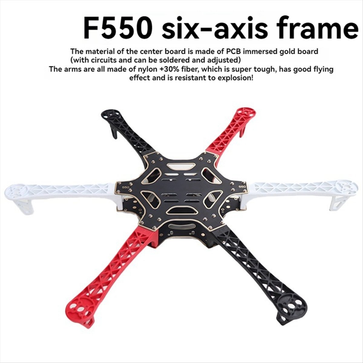 N86R FPV F550 Hexa Frame Arm H - Drone Battery Plate 评论和价格